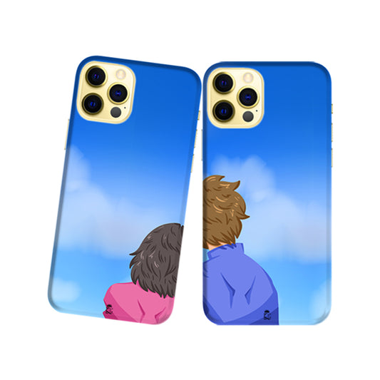 On your Shoulder Forever Slim Hard Couple Phone Case