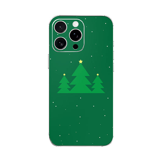 Green X-mas Trees Mobile Phone Skin