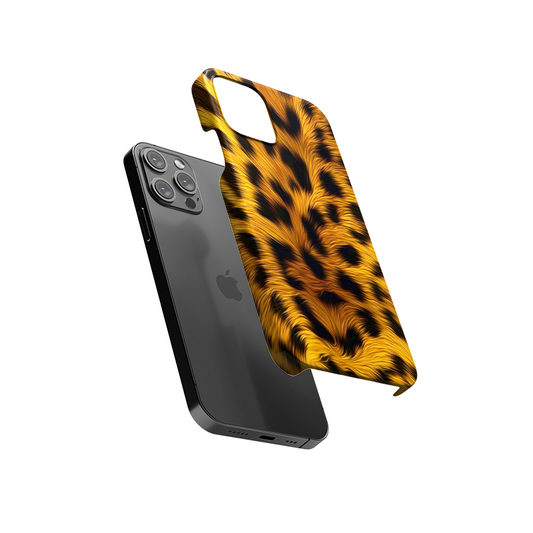 Cheetah Fur Slim Hard Case