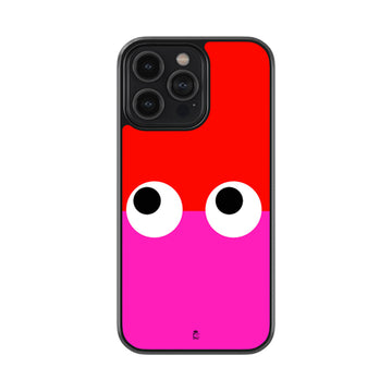 Rolling Eyes Glossy Metal Case