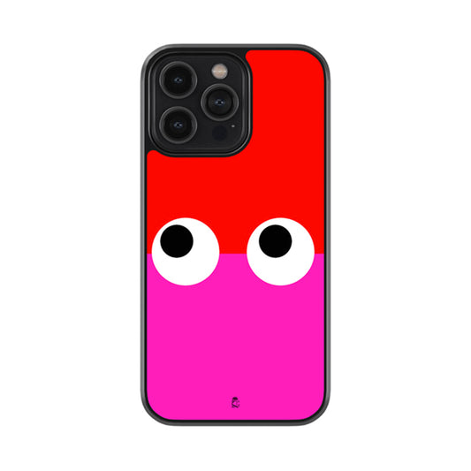 Rolling Eyes Glossy Metal Case
