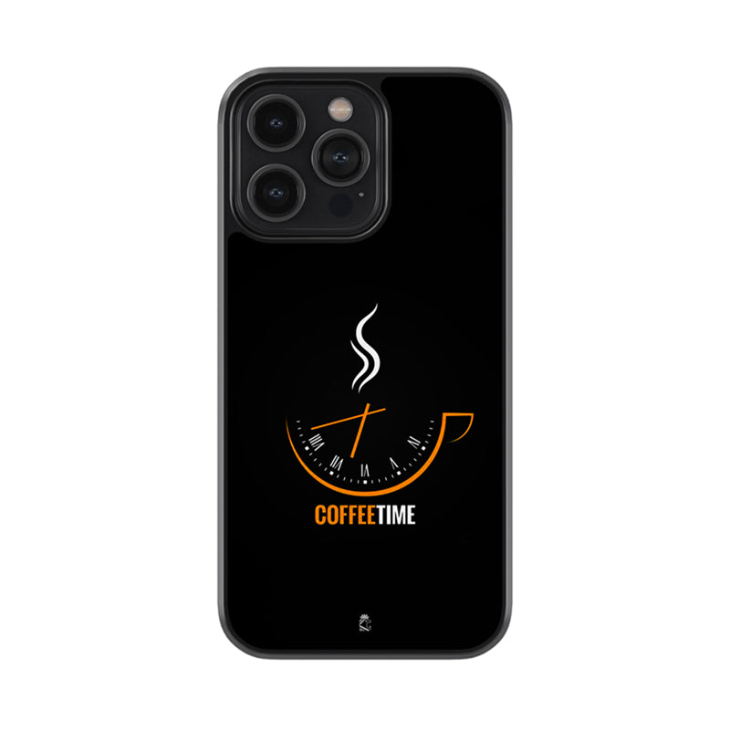 Coffee Time Glossy Metal Case