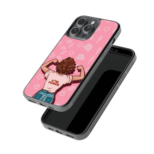 Girl Power Glossy Metal Case