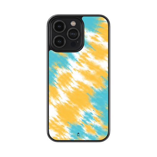 Hazel Tone Tie & Dye Glossy Metal Case