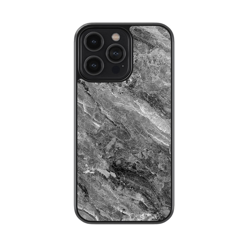 Aqua Green Marble Glossy Metal Case