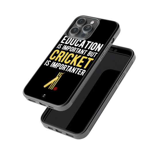 Cricket is Important Glossy Metal Case