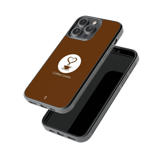 Coffee Lovers Glossy Metal Case