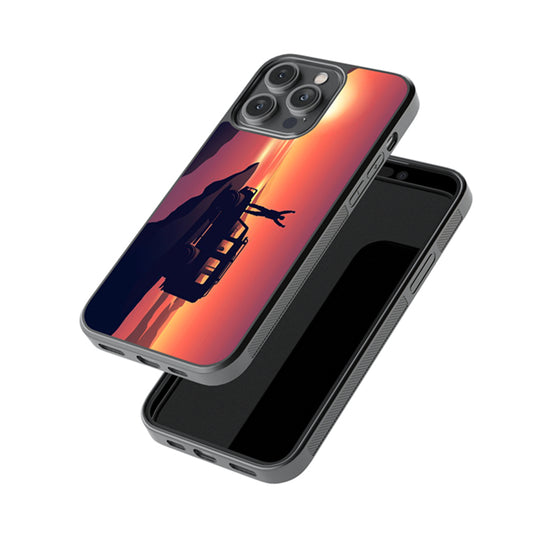 Finally Reached Glossy Metal Case