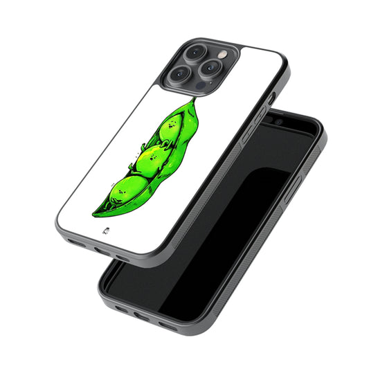 Peace Of Peas Glossy Metal Case
