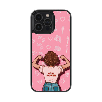 Girl Power Glossy Metal Case