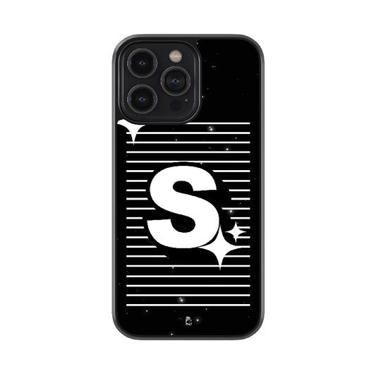 Alphabet - S Glossy Metal Case