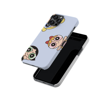 Trio Power Puff Girls Slim Hard Case