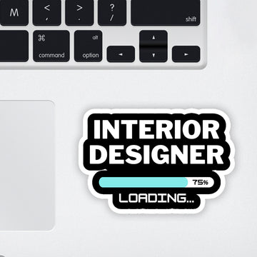 Interior Designer Laptop Sticker