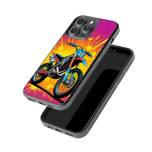 Dirt Bike Love Glossy Metal Case