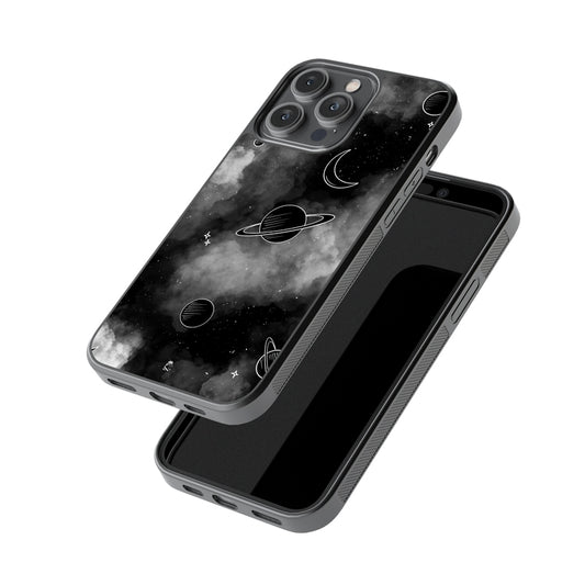 Black Space Glossy Metal Case