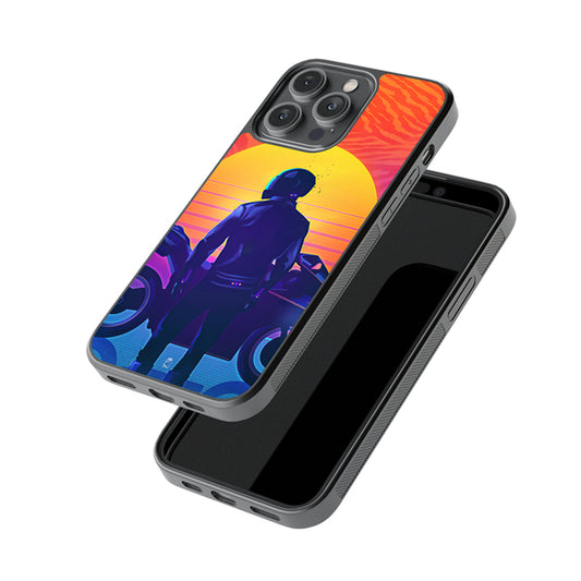 Born Rider Glossy Metal Case