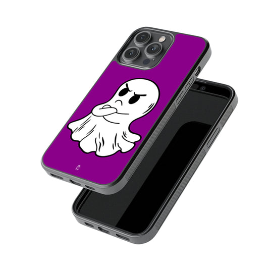 Angry Boo Glossy Metal Case