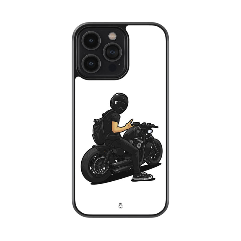 Harley Dude Glossy Metal Case