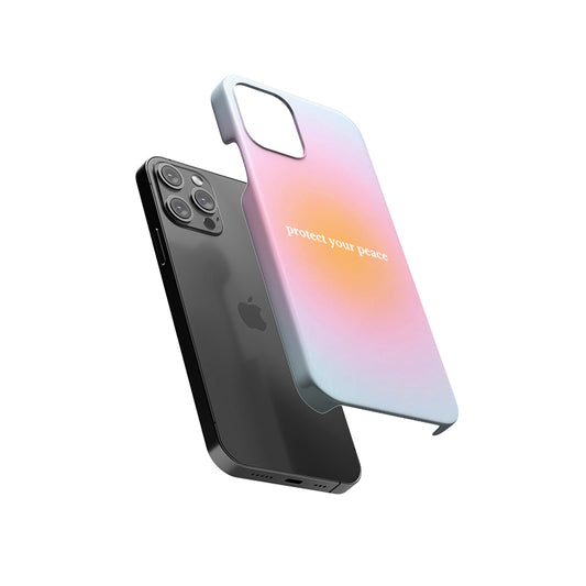 Protect your peace Aura Slim Hard Case