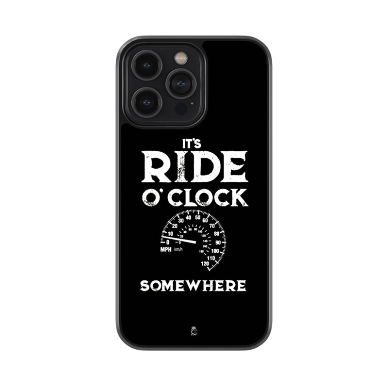 Ride O Clock Glossy Metal Case