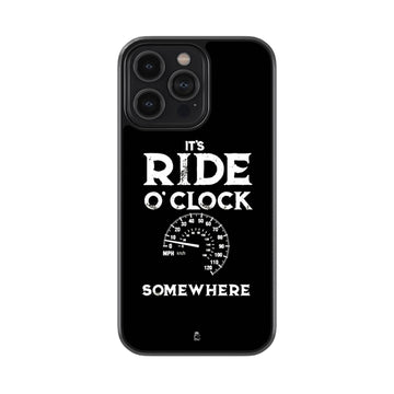 Ride O Clock Glossy Metal Case