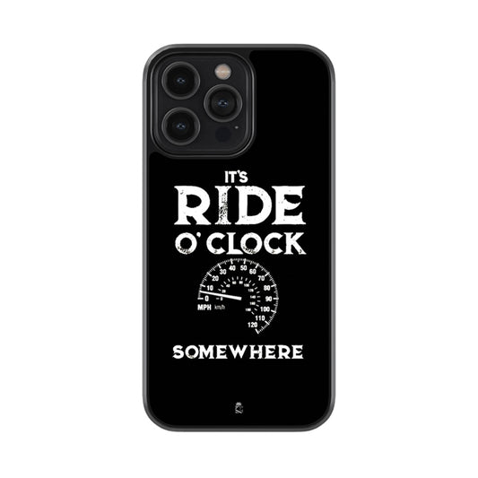 Ride O Clock Glossy Metal Case