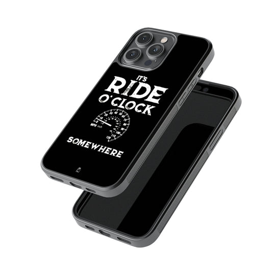 Ride O Clock Glossy Metal Case