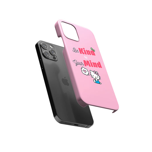 Be Kind to your Mind Hello Kitty Slim Hard Case