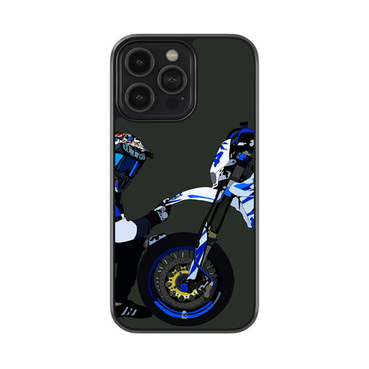 Dirt Bike Love Glossy Metal Case