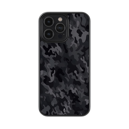 Black Camo Glossy Metal Case