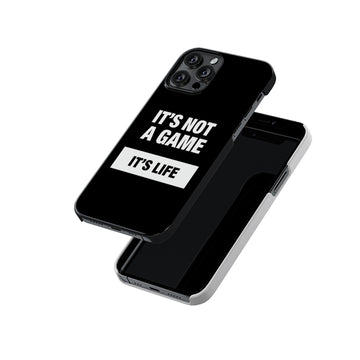 It's Not a Game its Life Slim Hard Case