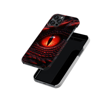 Red Dragon Rage Eyes Slim Hard Case