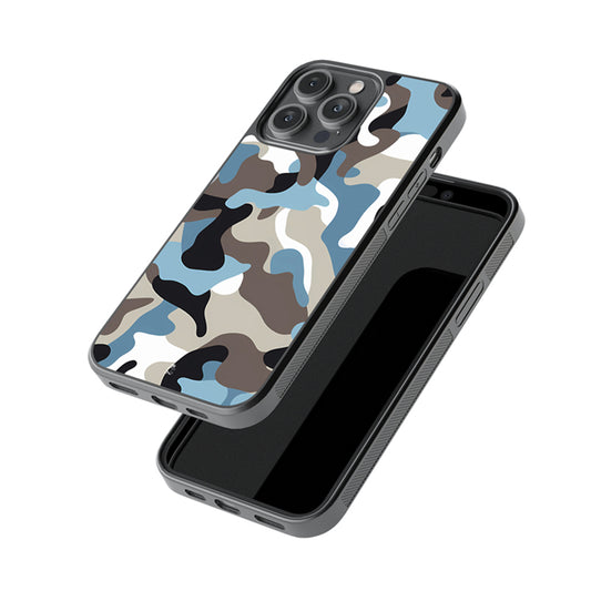 Breezy Camo Glossy Metal Case