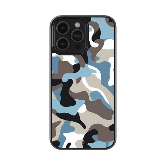 Breezy Camo Glossy Metal Case