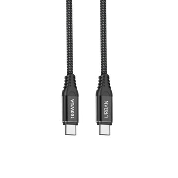 Urban Dash Type C-C Fast Charge & Sync Cable |100W |4.9Feet