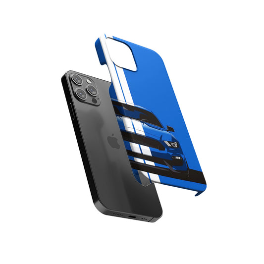 Blue Super Car Slim Hard Case