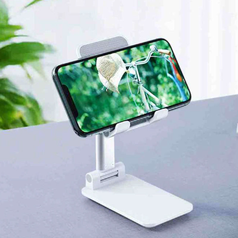 In-Base Foldable Desktop Phone Stand