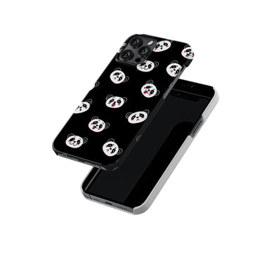 Panda Pattern Slim Hard Case