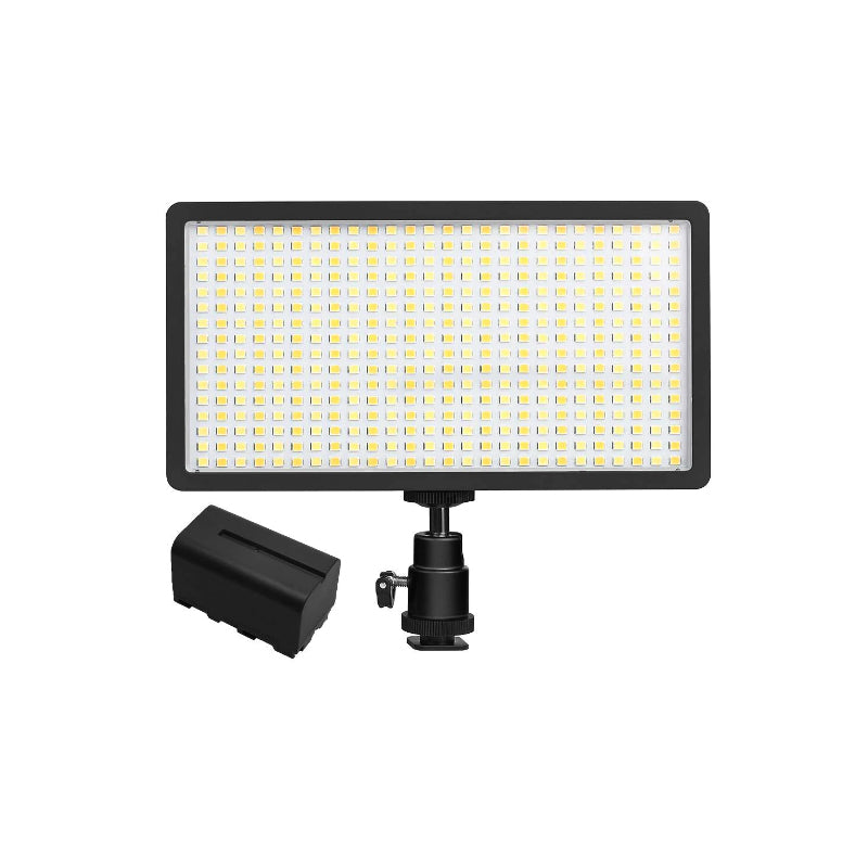 Digitek (LED D416) Professional Video Light & NP-750 Li-ion Battery Combo