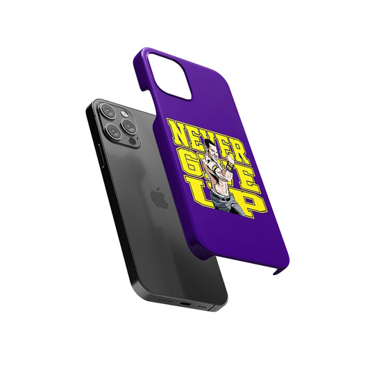 Never Give Up Slim Hard Case