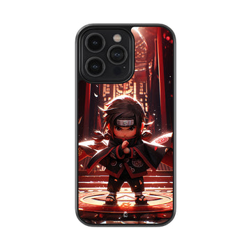 Itachi Uchiha Anime Glossy Metal Case