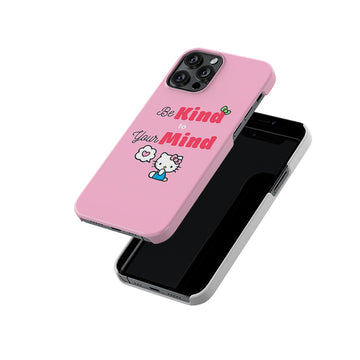 Be Kind to your Mind Hello Kitty Slim Hard Case