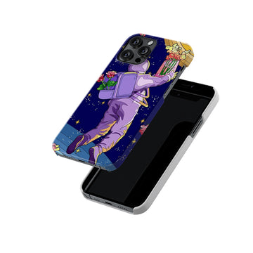 Trippy Astronaut Slim Hard Case