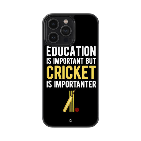 Cricket is Important Glossy Metal Case