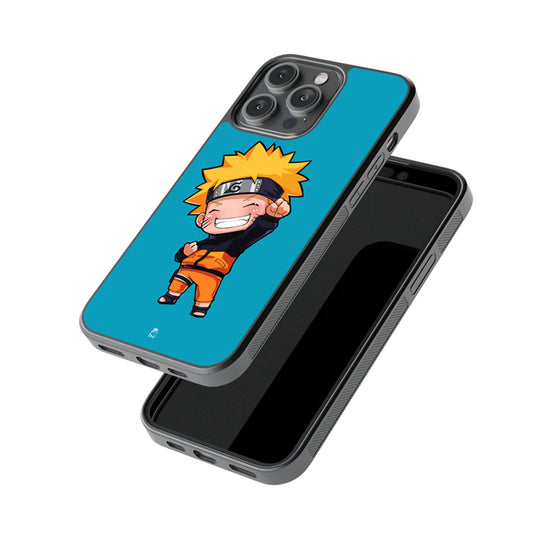 Hyperactive Naruto Glossy Metal Case