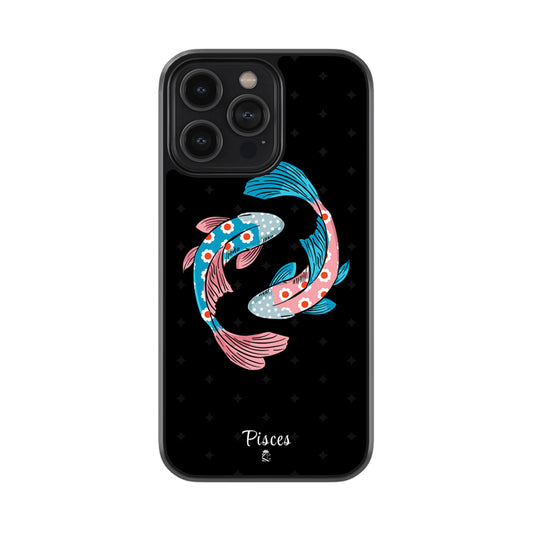 Pisces Zodiac Glossy Metal Case