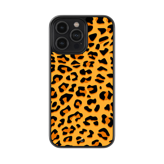 Cheetah Skin Pattern Glossy Metal Case
