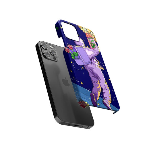Trippy Astronaut Slim Hard Case