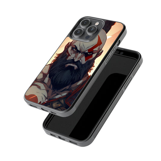 Kratos the Warrior Glossy Metal Case