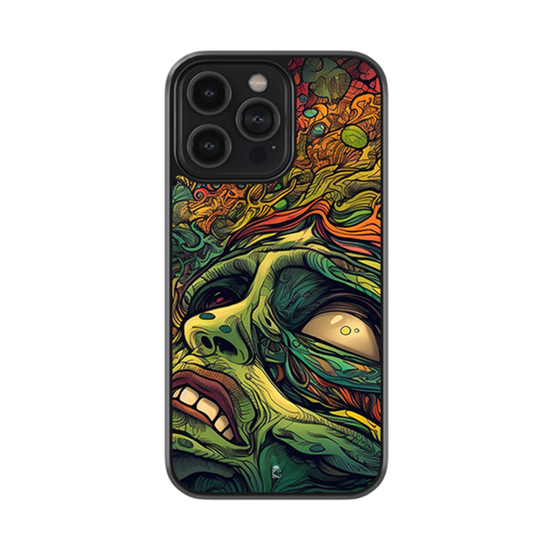 Trippy Tree Glossy Metal Case